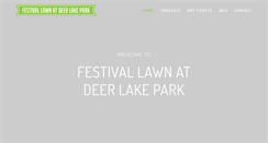 Desktop Screenshot of deerlakepark.org